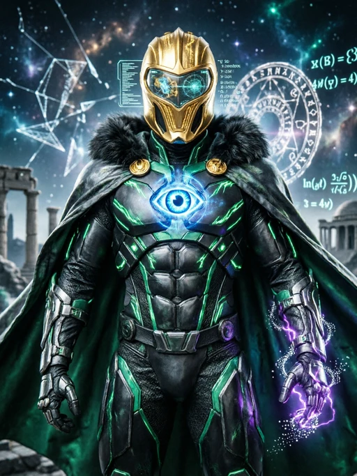 The Sovereign Architect character artwork in a PicWar battle