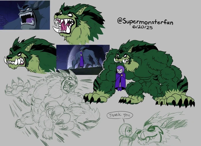 werebeast, a character in Darth Kage VS werebeast