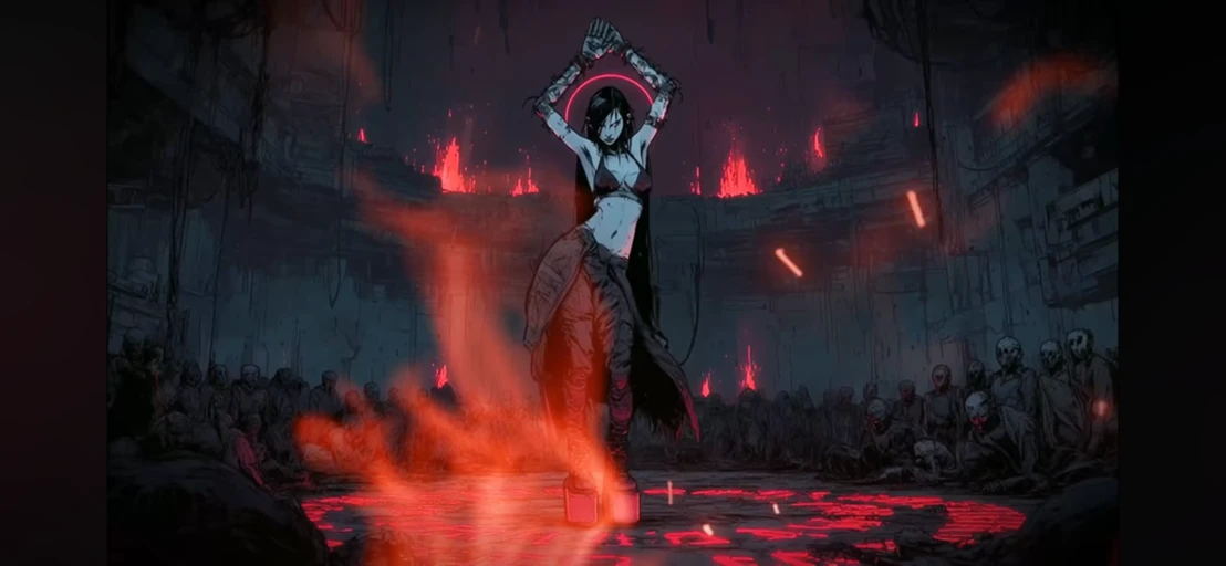 Eris Prime, a character in Eris Prime VS The Sovereign Architect