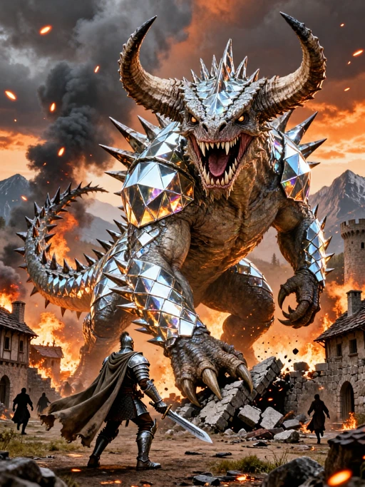 Tarrasque, a character in Tarrasque VS trooper