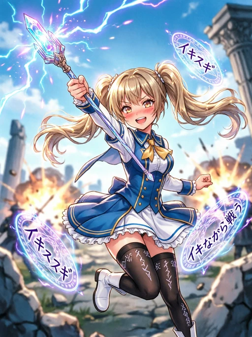 にゃんこ先輩 character artwork in a PicWar battle