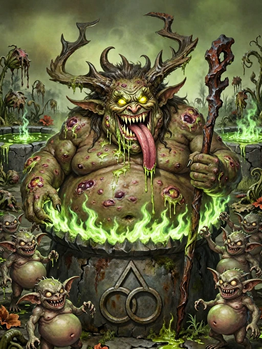 Nurgle, a character in this story