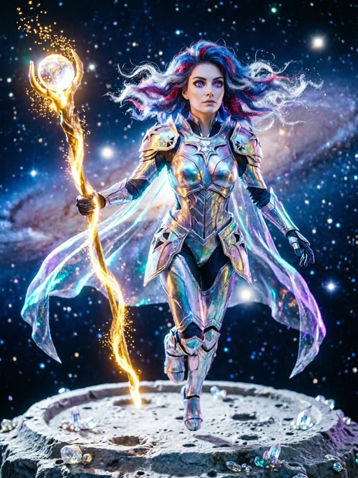 Valkira del Eco Astral character artwork in a PicWar battle