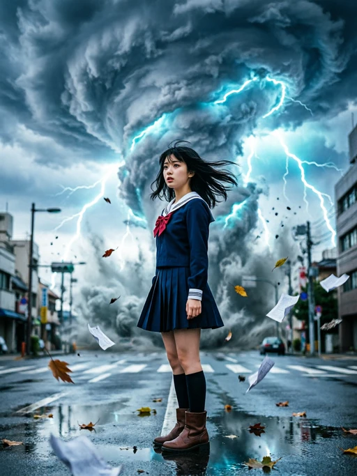 Elly then speaked with Hurricane, a character in this story