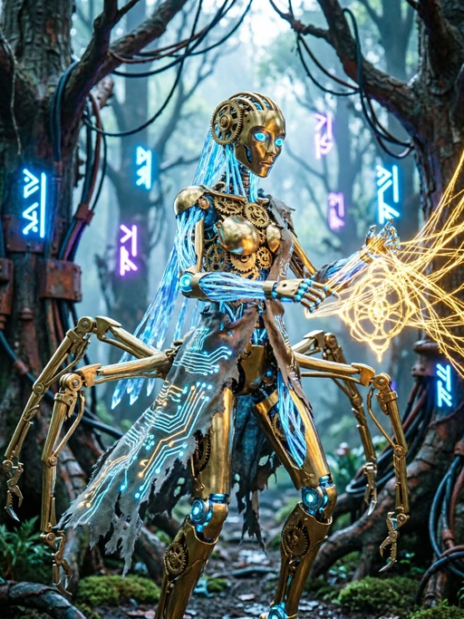 Vex the Clockwork Weaver character artwork in a PicWar battle