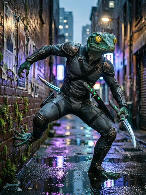 The Gecko character artwork in a PicWar battle