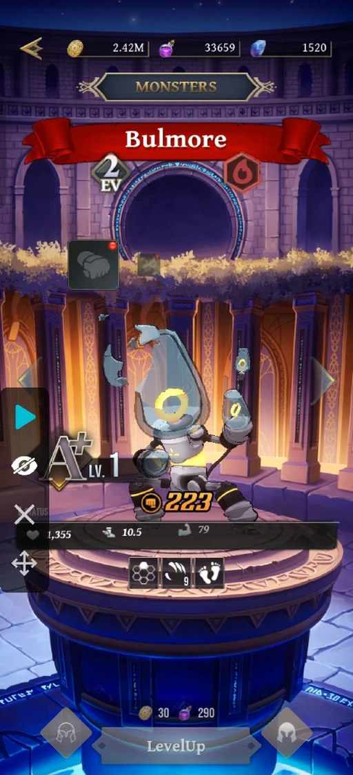 bulmore character artwork in a PicWar battle