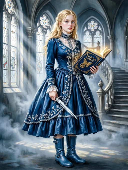 Alice in Wonderland, a character in this story
